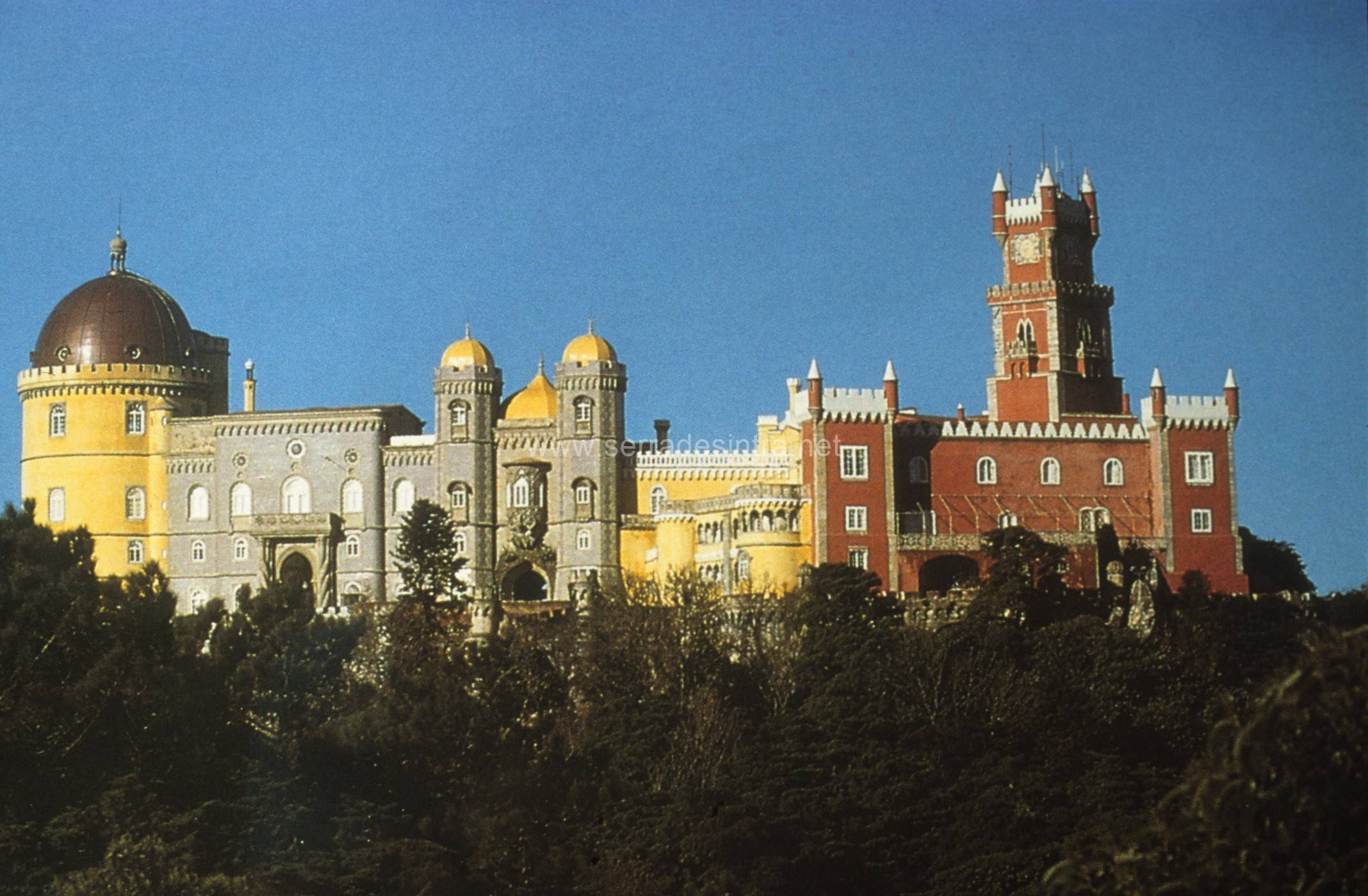 Palácio da Pena na Serra de Sintra
