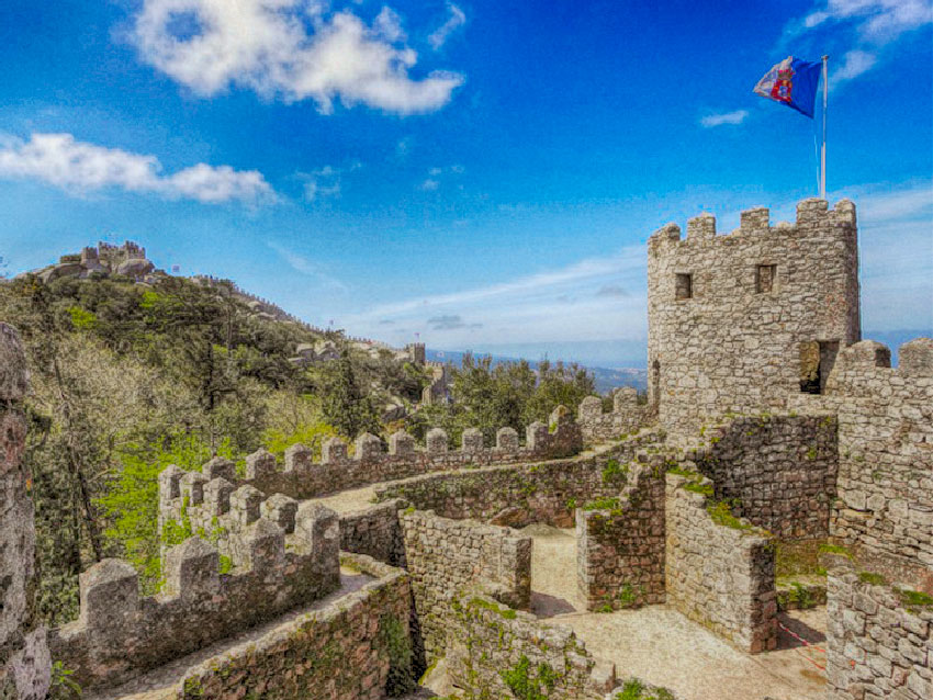 Castelo dos Mouros em Sintra