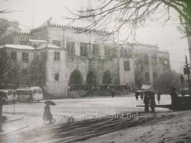 Palacio da Vila – Nevao de 1945 A Neve em Sintra